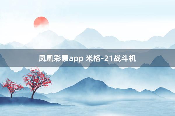 凤凰彩票app 米格-21战斗机